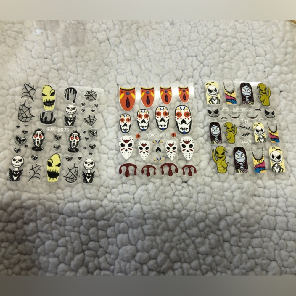 Halloween Nail Art Stickers
